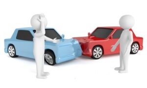 交通事故の様子