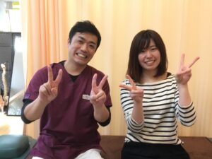 猫背が改善したあやかさま