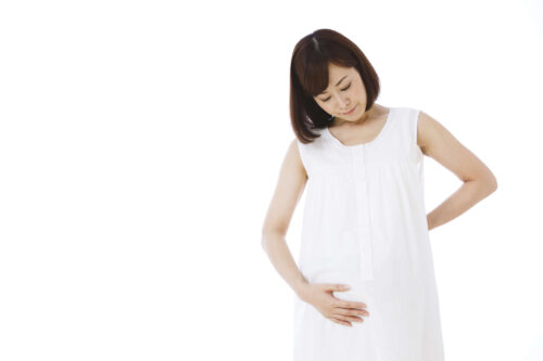妊娠中の女性
