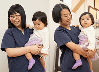 お子さまのお世話もお任せください!