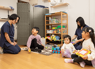 仙台市泉区の接骨院では珍しくキッズスペースがあります