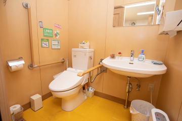 トイレも清潔です！